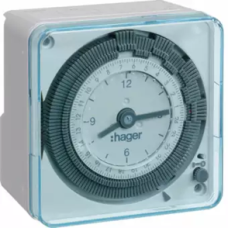 HAGER TIMER (24H)C/W BASE